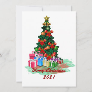 Christmas Tree Greeting Card