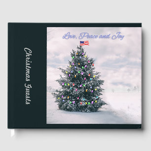 Christmas Tree Guest Book 2023