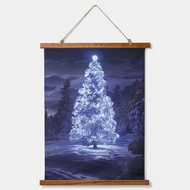 Christmas Tree  Hanging Tapestry (Front)