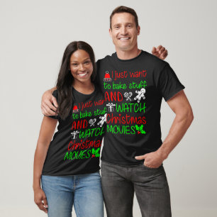 Christmas Tree Holiday Baking Holiday Funny Gift T-Shirt