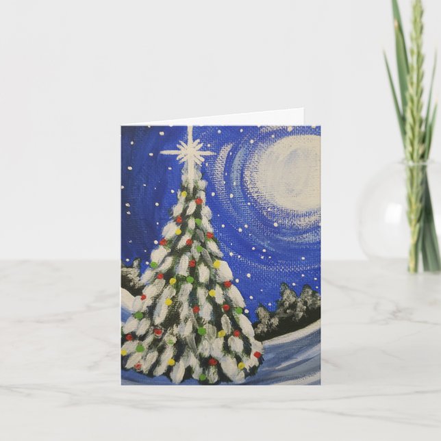 Christmas Tree Holiday Card (Front)
