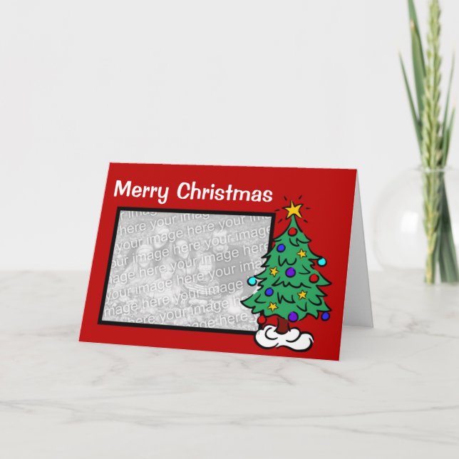 Christmas Tree Holiday Card (Front)