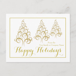 Christmas tree holiday corporate greeting