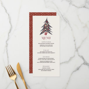 Christmas Tree Holiday Dinner Party Menu