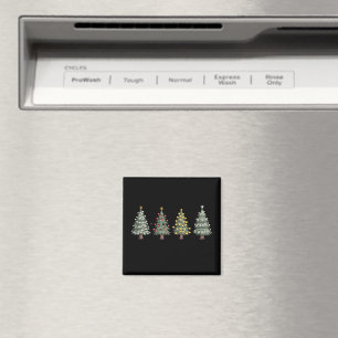 Christmas Tree Holiday Gift Winter Magnet