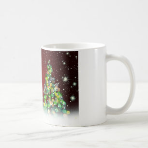 Christmas Tree Holiday Peace Love Destiny Coffee Mug