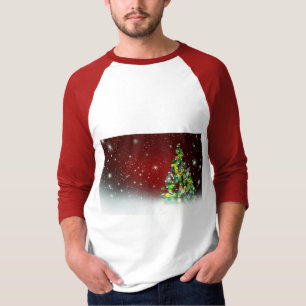Christmas Tree Holiday Peace Love Destiny T-Shirt