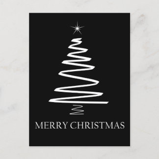 Christmas Tree Holiday Postcard