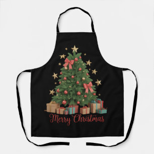 Christmas Tree Holiday Winter Gift Apron