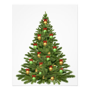 Christmas Tree Holidays Christmas Christmas Bauble Photo Print