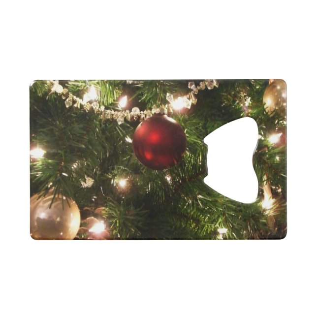 Christmas Tree I Holiday Pretty Green and Red (Front (Horizontal))