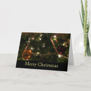 Christmas Tree III Holiday Scene Card