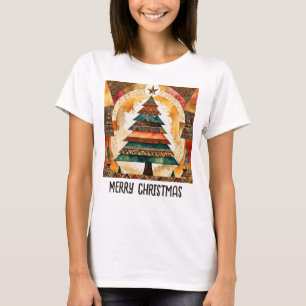 Christmas Tree in abstract art 44 - Fan Fun T-Shirt