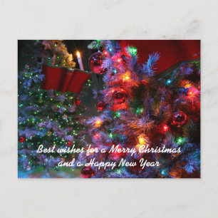 Christmas Tree in full colour! Holiday Postcard