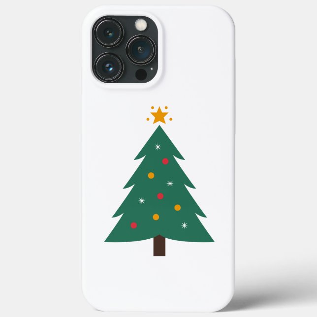 Christmas Tree Iphone 13 pro max Cases (Back)