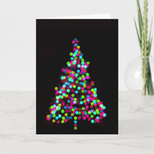 Christmas Tree Jewels Holiday Card