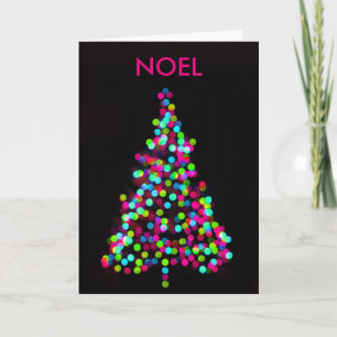 Christmas Tree Jewels Personalised Holiday Card