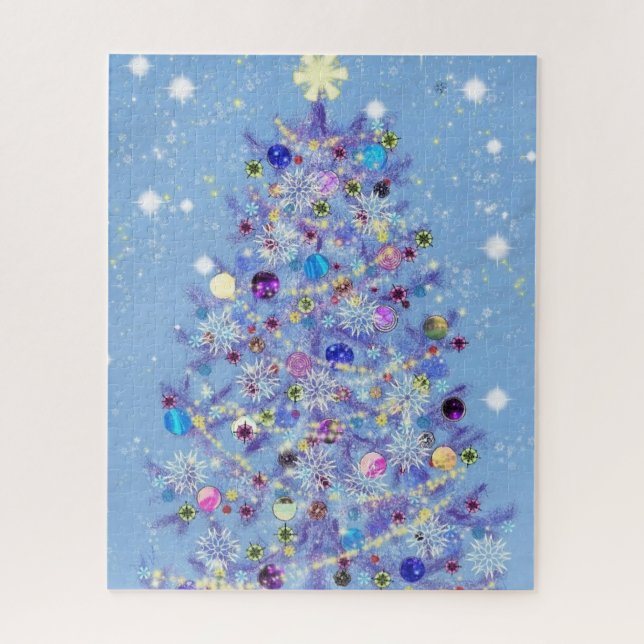Christmas Tree Jigsaw Puzzle (Vertical)