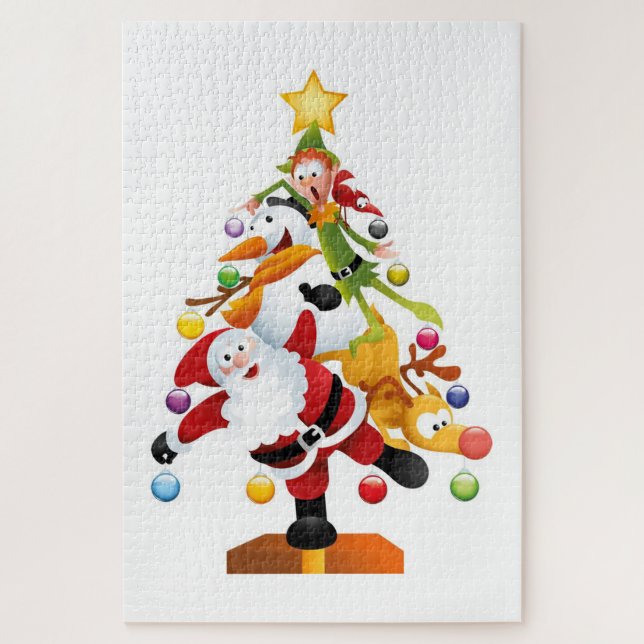 Christmas Tree Jigsaw Puzzle (Vertical)
