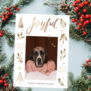 Christmas Tree Joyful Photo Christmas