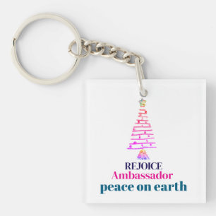 Christmas Tree Key Ring