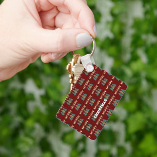 Christmas Tree Key Ring