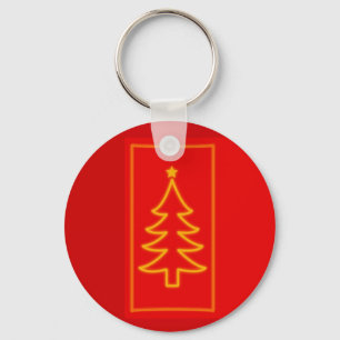 Christmas Tree Key Ring