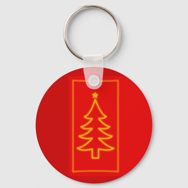 Christmas Tree Key Ring (Front)