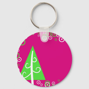 Christmas Tree Key Ring