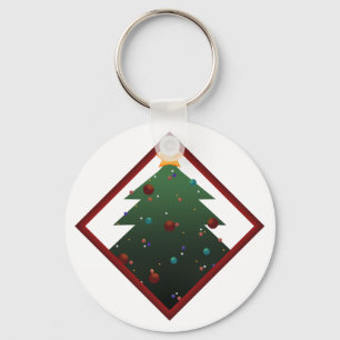 Christmas Tree Key Ring