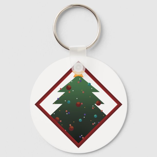 Christmas Tree Key Ring (Front)