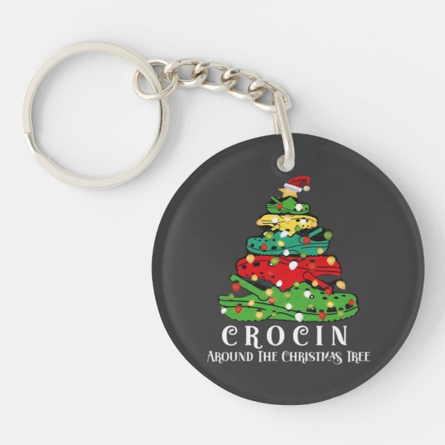 Christmas tree key ring (Front)