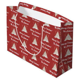 Christmas Tree Large Gift Bag