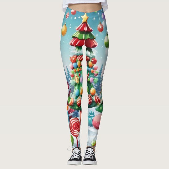 Christmas Tree Leggings (Front)