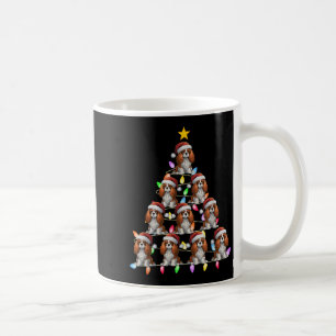 Christmas Tree Light Santa Cavalier King Charles S Coffee Mug