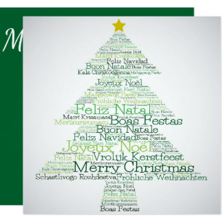 happy holidays christmas tree words