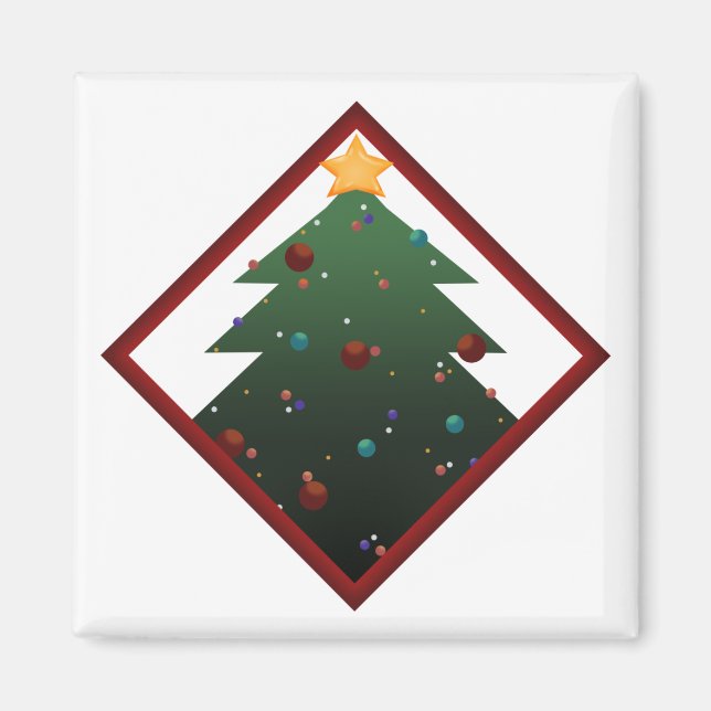 Christmas Tree Magnet (Front)
