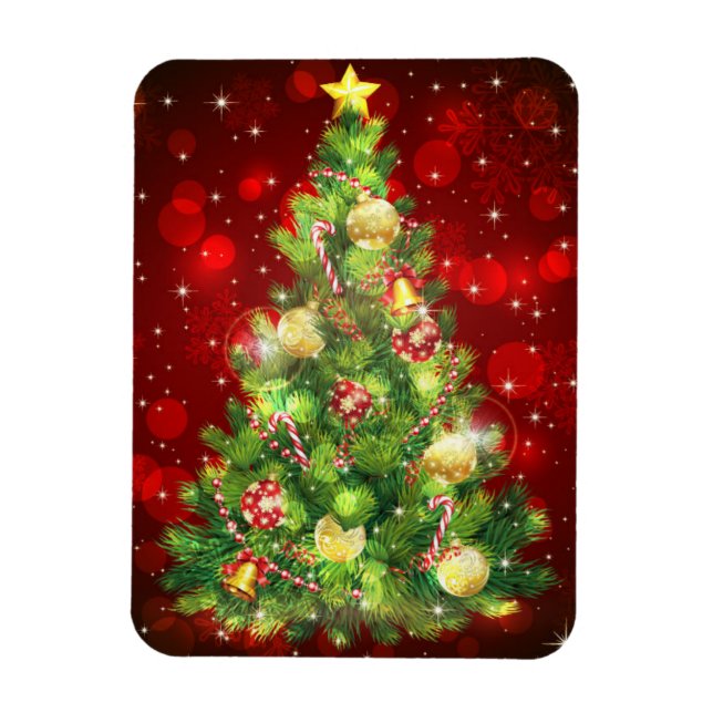 Christmas Tree Magnet (Vertical)