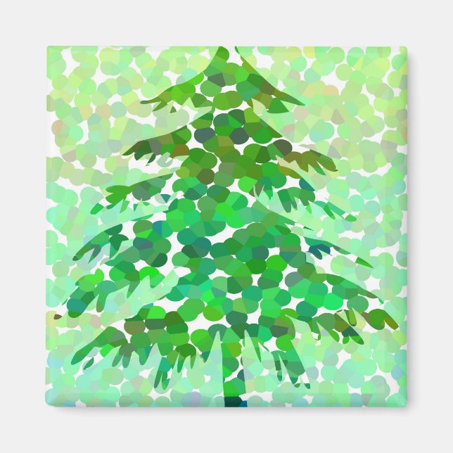 Christmas tree - Magnet (Front)