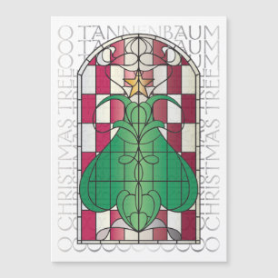Christmas Tree Magnet Card