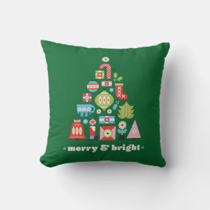 Christmas Tree - Merry & Bright Reversible Cushion