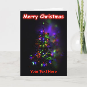 Christmas Tree - Merry Christmas Card