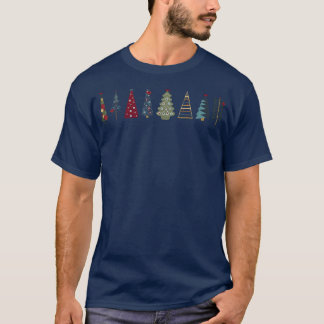 Christmas Tree Merry Xmas Christmas Vibes December T-Shirt