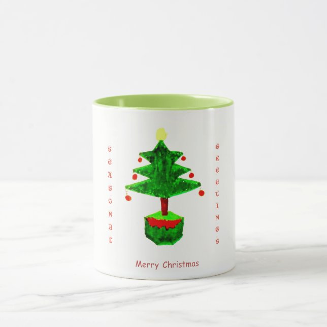 Christmas Tree Mug (Center)