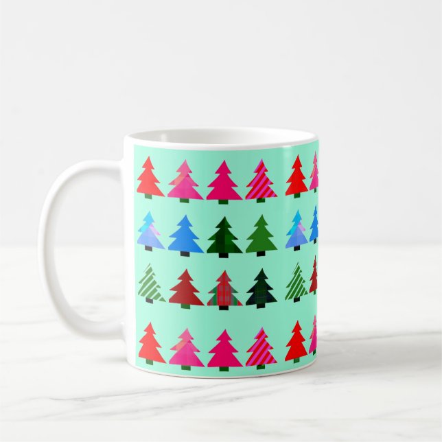 Christmas tree mug  (Left)