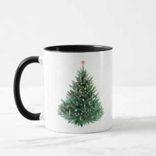 Christmas tree mug