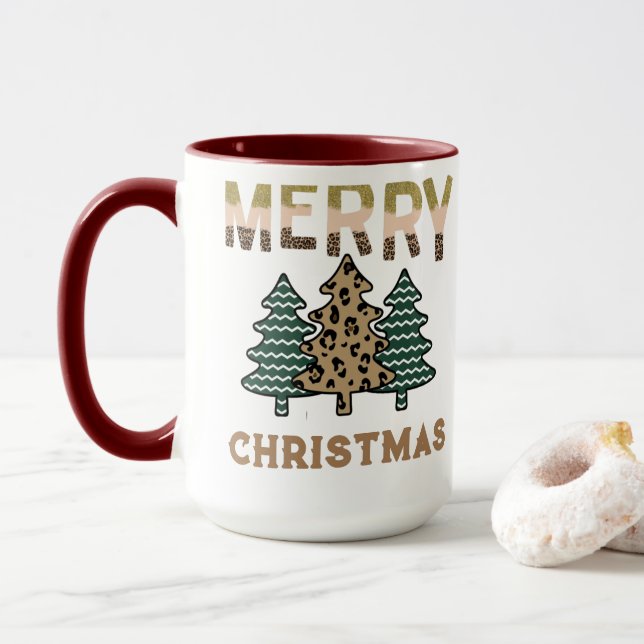  Christmas Tree  Mug (With Donut)