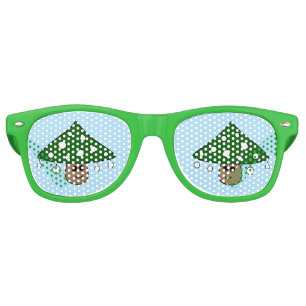 Christmas Tree Mushroom Party Shades