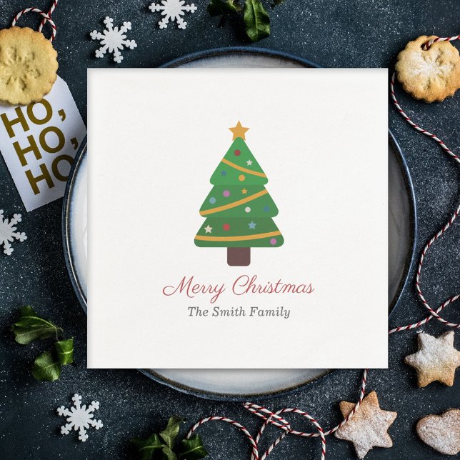 Christmas Tree Napkin (Christmas Tree Napkins)