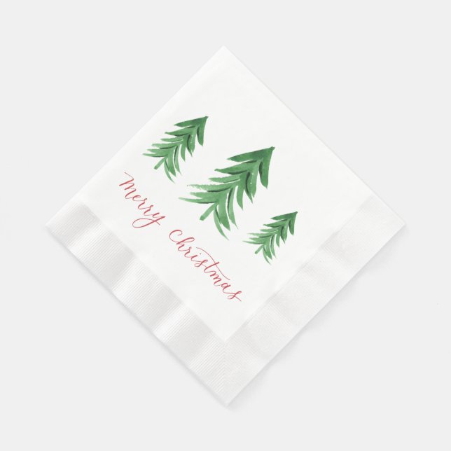 Christmas Tree Napkins (Corner)